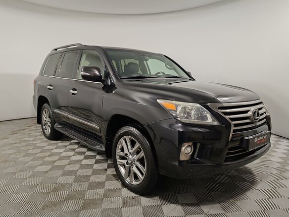 2013 Lexus LX 570 III Рестайлинг, чёрный, 3299000 рублей - вид 2