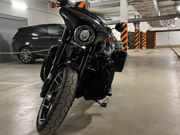 2021 Harley-Davidson Sport Glide, чёрный, 1549999 рублей - вид 3