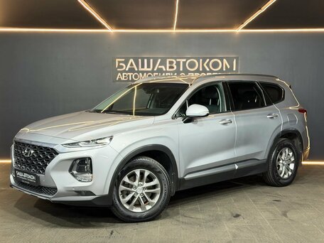 2019 Hyundai Santa Fe IV, серебристый, 2480000 рублей, вид 1