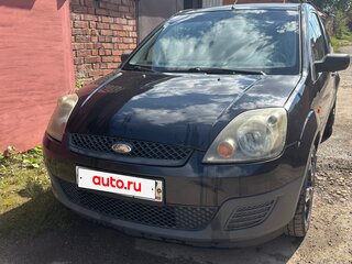 2007 Ford Fiesta Mk5, чёрный, 325000 рублей, вид 4