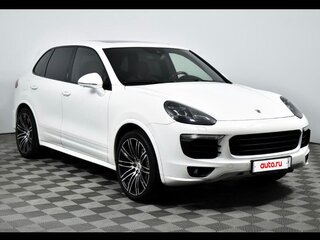 2015 Porsche Cayenne S II Рестайлинг (958), белый, 3890000 рублей, вид 2