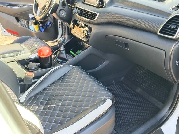 2019 Hyundai Tucson III Рестайлинг, белый, 2300000 рублей - вид 28