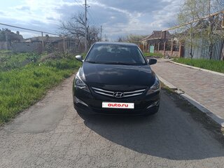 2016 Hyundai Solaris I Рестайлинг, чёрный, 810000 рублей, вид 1