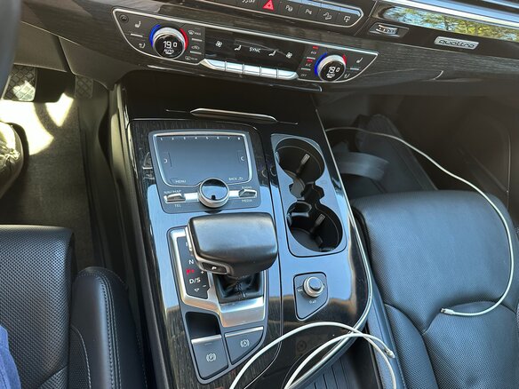 2016 Audi Q7 II (4M), синий, 4350000 рублей - вид 15