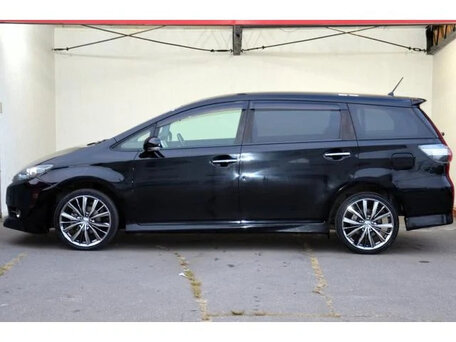 2017 Toyota Wish II Рестайлинг, чёрный, 1450000 рублей, вид 4
