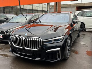 2020 BMW 7 серии Long 740Ld xDrive VI (G11/G12) Рестайлинг, чёрный, 7500000 рублей, вид 2