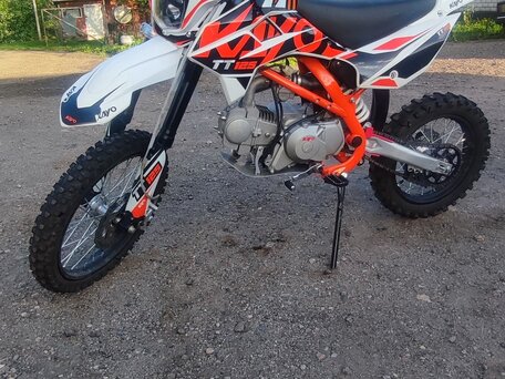 2024 Kayo Basic TT125, оранжевый, 85000 рублей, вид 4