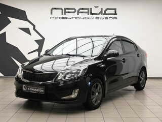 2014 Kia Rio III, чёрный, 819000 рублей, вид 1