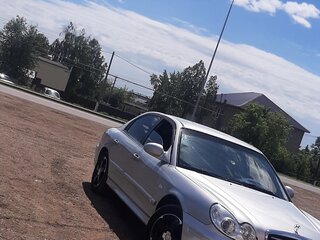 2004 Hyundai Sonata IV (EF) Рестайлинг, серебристый, 290000 рублей, вид 3