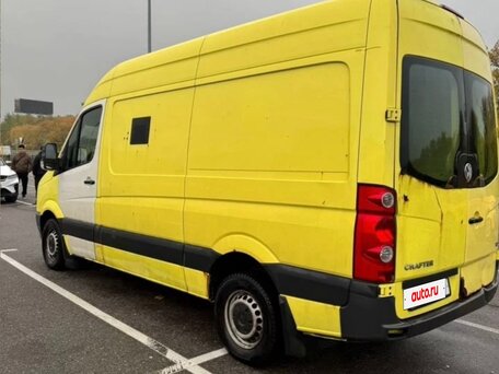 2010 Volkswagen Crafter, жёлтый, 1150000 рублей, вид 2