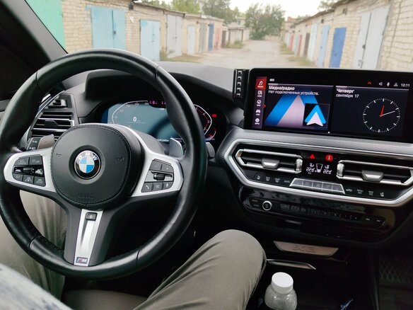 2022 BMW X3 20i xDrive III (G01) Рестайлинг, чёрный, 6400000 рублей - вид 7