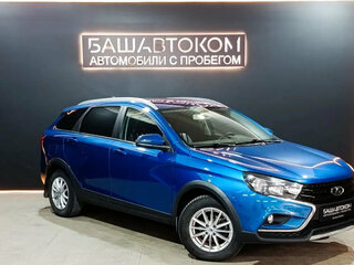 2021 Lada (ВАЗ) Vesta SW Cross I, синий, 1285000 рублей, вид 2