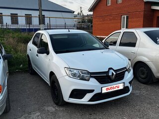2019 Renault Logan II Рестайлинг, белый, 630000 рублей, вид 4