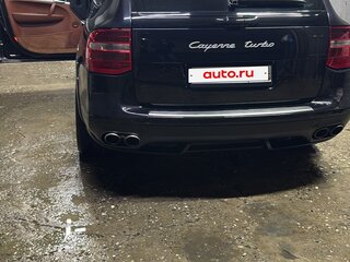 2007 Porsche Cayenne Turbo I Рестайлинг (957), чёрный, 1000000 рублей, вид 3