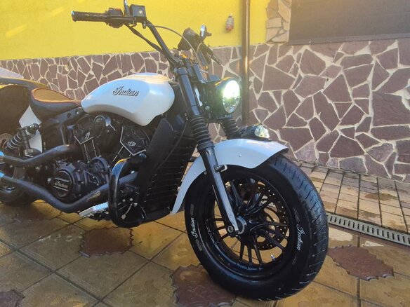 2015 Indian Scout, белый, 820000 рублей - вид 7