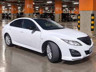 2011 Mazda 6 II (GH) Рестайлинг, белый, 1000000 рублей, вид 3