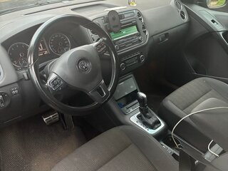 2014 Volkswagen Tiguan I Рестайлинг, синий, 890000 рублей, вид 5