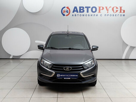 2021 Lada (ВАЗ) Granta I Рестайлинг, серый, 729000 рублей, вид 3