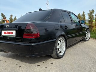 1999 Mercedes-Benz C-Класс 240 I (W202) Рестайлинг, синий, 250000 рублей, вид 4
