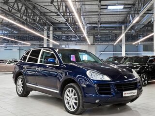 2009 Porsche Cayenne Diesel I Рестайлинг (957), синий, 1379000 рублей, вид 2
