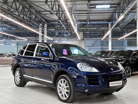 2009 Porsche Cayenne Diesel I Рестайлинг (957), синий, 1379000 рублей, вид 2