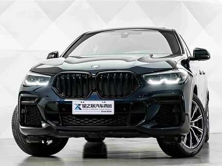 2023 BMW X6 30i III (G06) Рестайлинг, синий, 7157000 рублей, вид 2