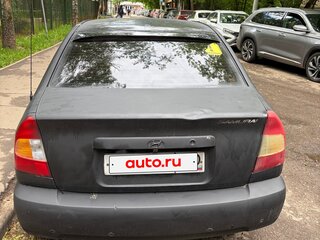2000 Hyundai Accent II, чёрный, 220000 рублей, вид 3