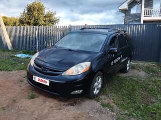 2008 Toyota Sienna II Рестайлинг, чёрный, 1350000 рублей, вид 1