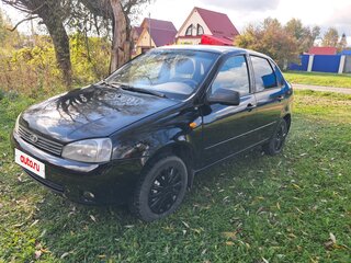 2010 Lada (ВАЗ) Kalina I, чёрный, 310000 рублей, вид 1