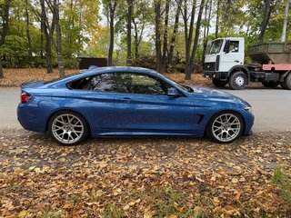 2019 BMW 4 серии 420i F32/F33/F36 Рестайлинг, синий, 3400000 рублей, вид 4