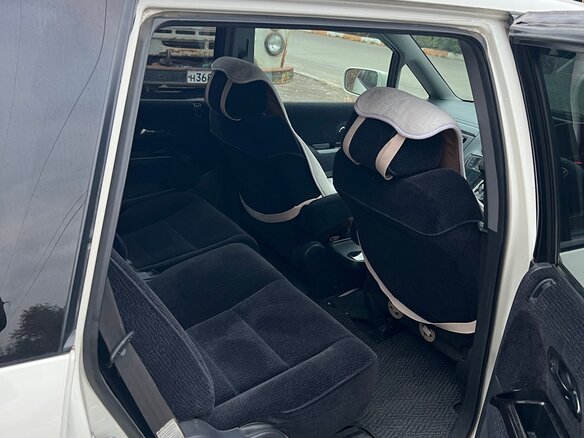 2002 Honda Odyssey II Рестайлинг, белый, 520000 рублей - вид 9
