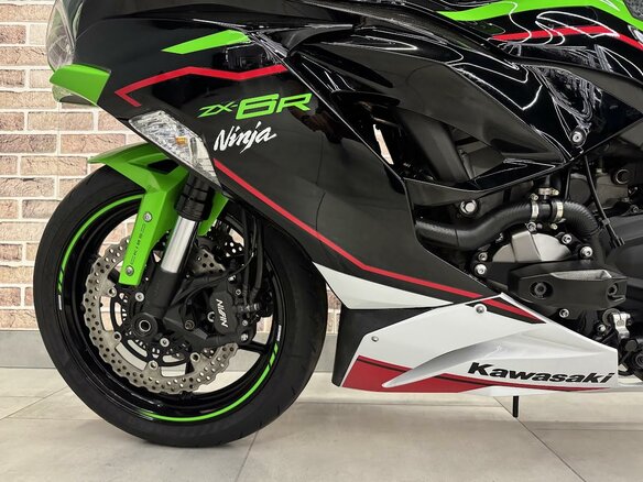 2020 Kawasaki ZX-6 Ninja, зелёный, 1078000 рублей - вид 13