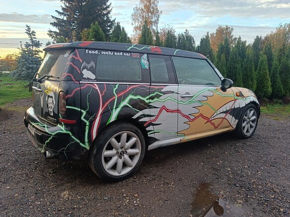 2008 Mini Hatch Cooper D II (R56), чёрный, 950000 рублей - вид 5