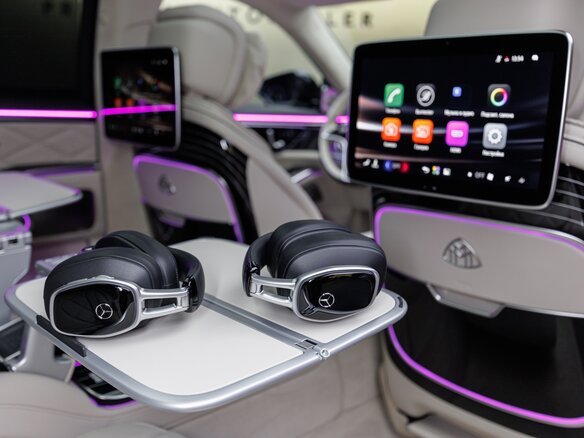 2026 Mercedes-Benz Maybach S-Класс 580 II (Z223) Рестайлинг, чёрный - вид 35
