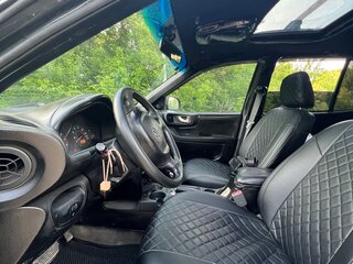 2002 Hyundai Santa Fe I, чёрный, 450000 рублей, вид 2