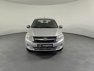 2013 Lada (ВАЗ) Granta I, серебристый, 215000 рублей, вид 2