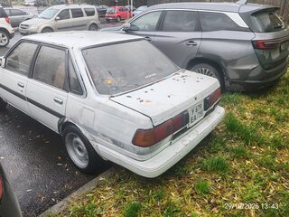 1987 Toyota Corona VIII (Е150, T160) Рестайлинг, белый, 100000 рублей, вид 4