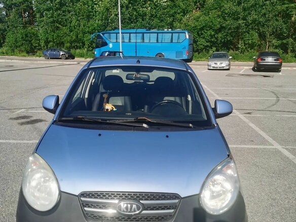 2009 Kia Picanto I Рестайлинг, серый, 350000 рублей - вид 2