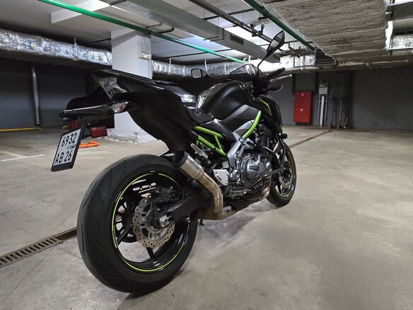 2019 Kawasaki Z 900, чёрный, 700000 рублей - вид 6