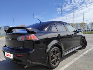 2014 Mitsubishi Lancer X Рестайлинг, чёрный, 830000 рублей, вид 4