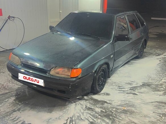 2011 Lada (ВАЗ) 2114, зелёный, 110000 рублей