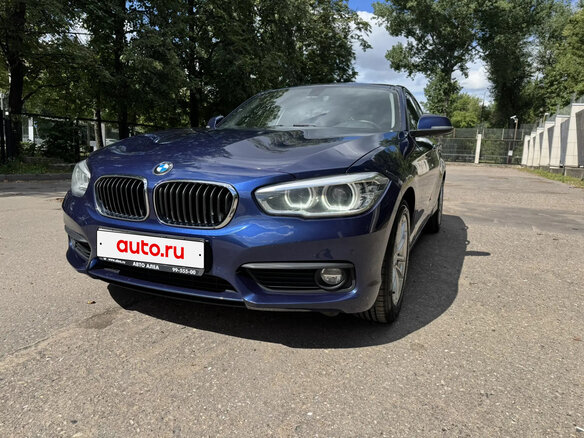 2018 BMW 1 серии 118i II (F20/F21) Рестайлинг 2, синий, 1575000 рублей