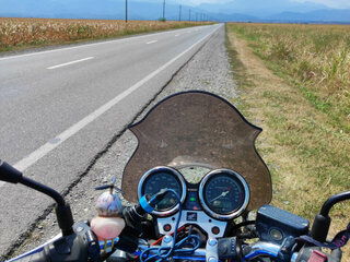 2005 Honda CB 400 Super Four, синий, 410000 рублей, вид 2