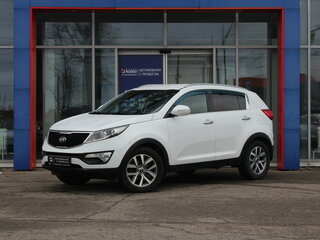 2014 Kia Sportage III Рестайлинг, белый, 1280000 рублей, вид 1
