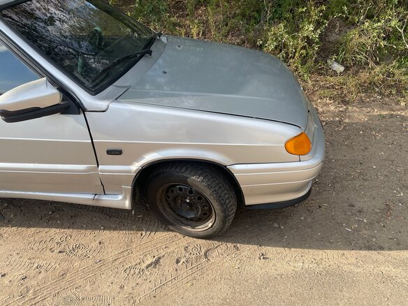 2002 Lada (ВАЗ) 2114, серебристый - вид 6