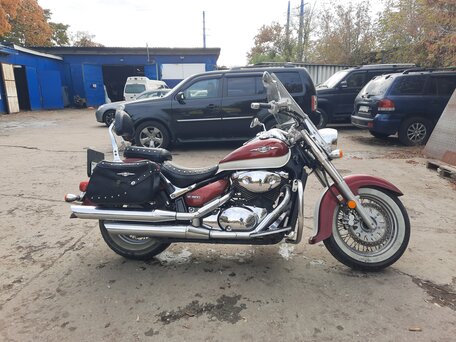 2008 Suzuki Boulevard C50, красный, 550000 рублей, вид 3
