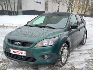 2008 Ford Focus II Рестайлинг, зелёный, 535000 рублей, вид 4