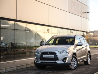 2014 Mitsubishi ASX I Рестайлинг, серебристый, 929777 рублей, вид 1