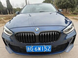 2021 BMW 1 серии 120i III (F52) Рестайлинг, синий, 1570005 рублей, вид 2