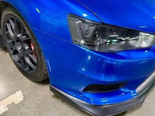 2008 Mitsubishi Lancer Evolution X, синий, 3500000 рублей, вид 5